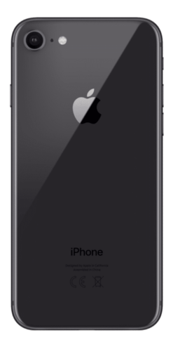 Refurbished iPhone 8 64GB Space Grey Achterkant