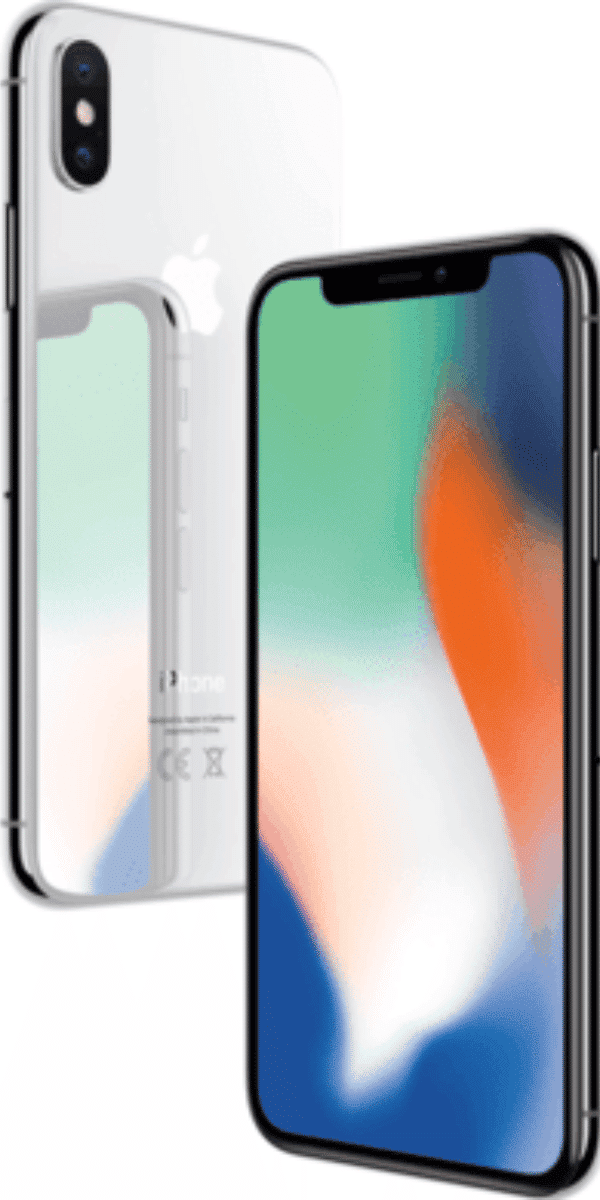 Refurbished iPhone X 256GB Zilver 3D Refurbished iPhone X 256GB Zilver 3D