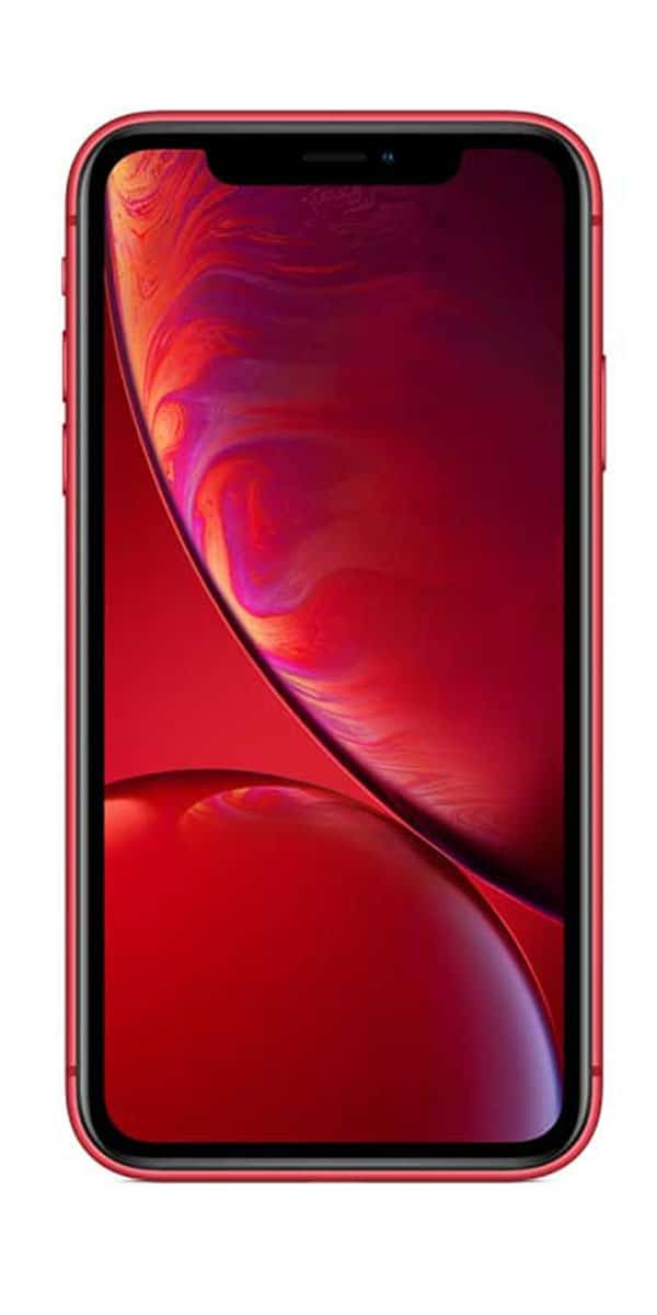 Refurbished iphone Xr 64gb rood voorkant Refurbished iphone Xr 64gb rood voorkant