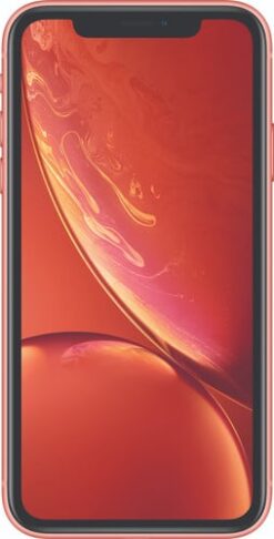 Refurbished iPhone Xr Koraal voorkant