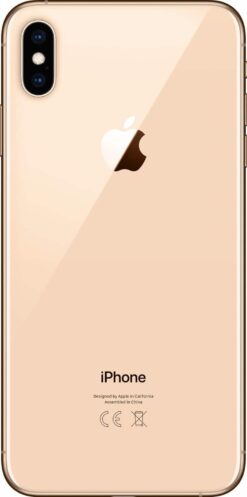 refurbished iphone xs max goud achterkant