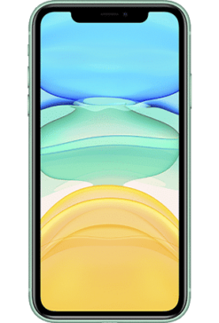 Refurbished iPhone 11 128gb Groen voorkant