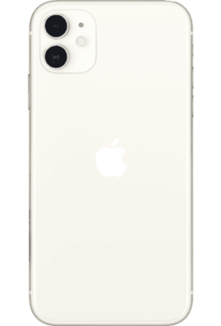 Refurbished iPhone 11 128gb wit achterkant