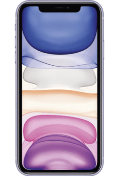 Refurbished iPhone 11 64gb Paars voorkant